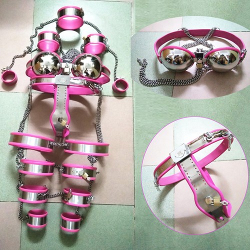 8pcs set bondage edelstahl - 8pcs/set,
